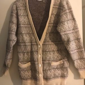Vintage Ann Taylor Grandpa Cardigan